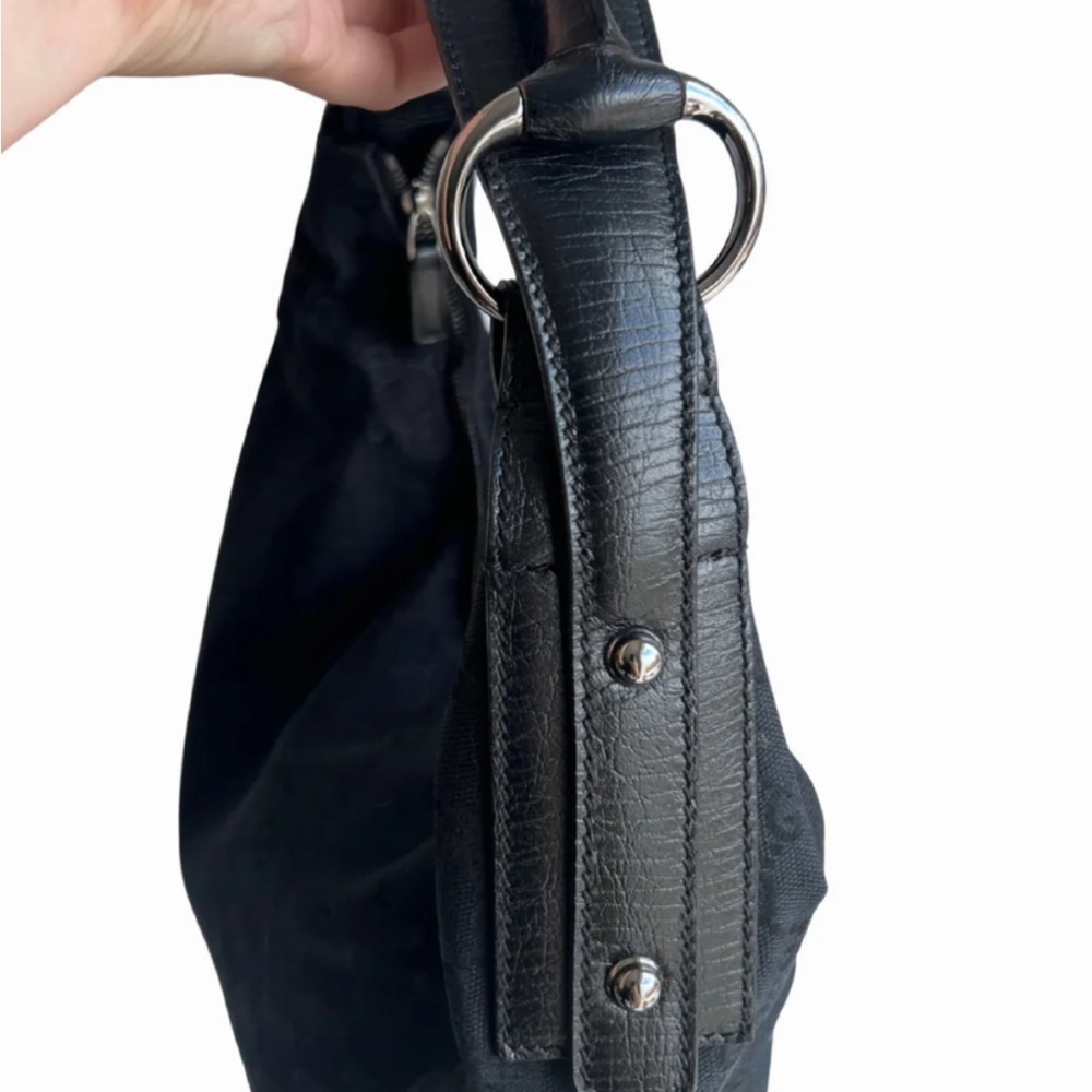 GUCCI vintage black hobo bag - Picture 8 of 10